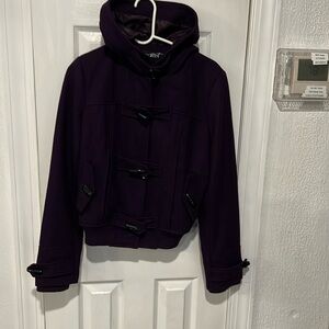 Women’s White Rivet coat